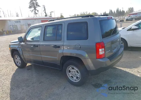 2013 Jeep Patriot Sport from USA, damaged, VIN 1C4NJRBB6DD222207